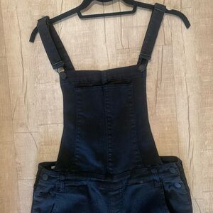Black overalls